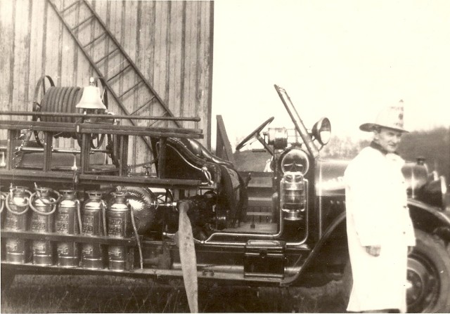 1925, the first fully motorized fire pumper, a REO, was purchased at the cost of $2,017